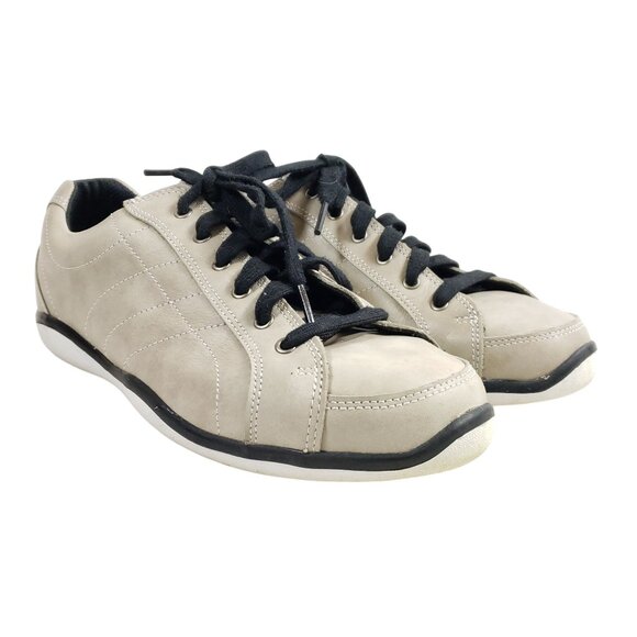Footjoy Lo Pro Womens Size 8 Spike-less Golf Shoes Tan Leather - Picture 1 of 9